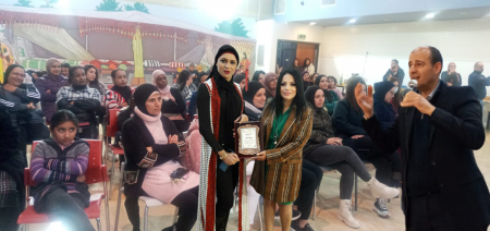 بسمة طبعون تحتفي بيوم الام بامسية رائعة